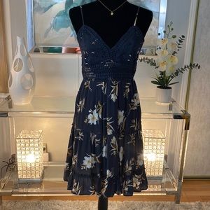 Floral Spaghetti Strap Dress